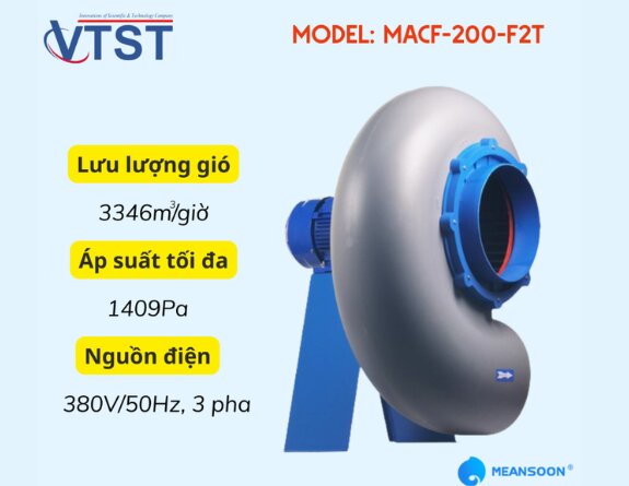 quạt hút chịu acid