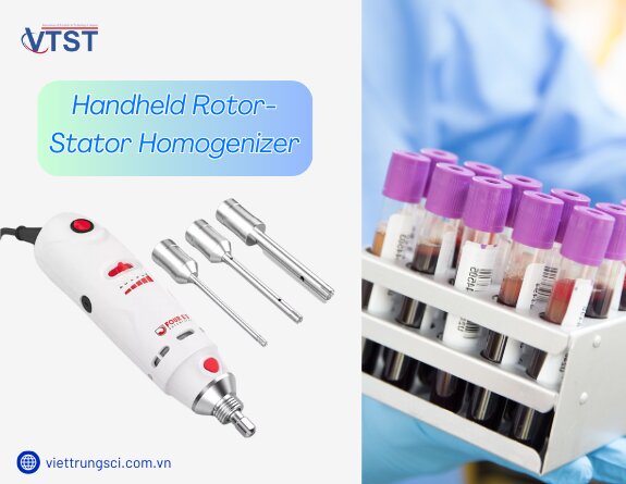 máy đồng hóa mẫu cầm tay