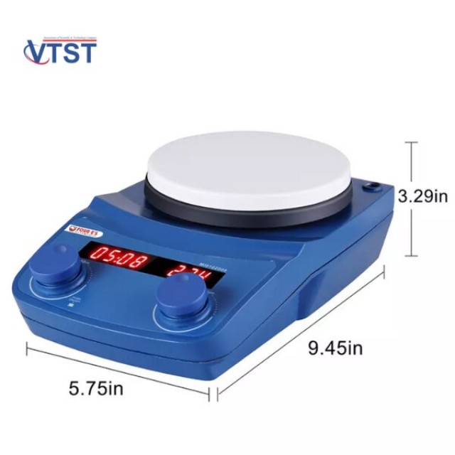 Máy khuấy từ hiển thị số thể tích khuấy tối đa 20L