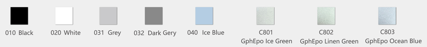 màu sắc mặt bàn tùy chọn